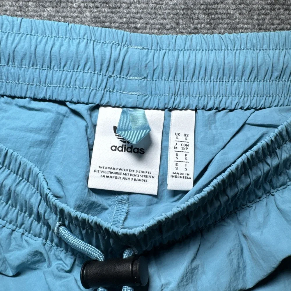 Adidas Adventure Woven Cargo Shorts Hiking‎ Outdoor Gorpcore Light Blue Size S